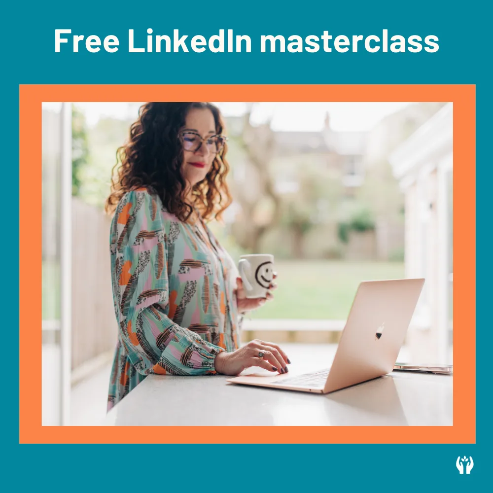 Free LinkedIn masterclass by Vicki Marinker, Candid Career Coach